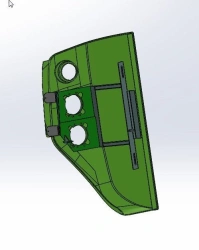 AP 5299-5311200 SB OKR Right side headlamp panel complete