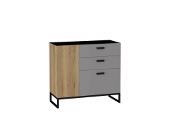 Essen LD.681090.000 Dresser 1000 (Grey Slate/Halifax Oak Tobacco )