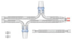 Respiratory devices for joint use with anaesthetic and resuscitation equipment, version: p