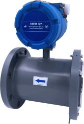 Electromagnetic flowmeter-counter "VZLET TER" version OF