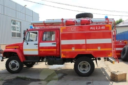 Fire tanker AC 2,2-40 (33086), type 4344E5, on chassis GAZ 33086