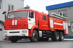 Fire tanker AC-7,0-?, type 58816, modification AC 7,0-? (65115), on chassis KAMAZ-65115-A5, 65115-50, 65115-RR, 65115-RS.