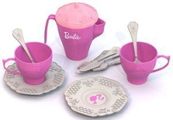 BARBIE tea set (12 items in a net)