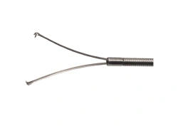 FORK CLAMP FOR FLEXIBLE ENDOSCOPES, Ø 2.8 MM, LENGTH 1200 MM
