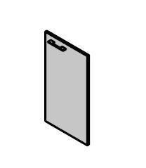 Low MDF door