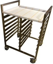 Trolley for gastronorms