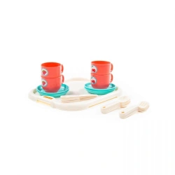 Minutka Children's Tableware Set with 4-person tray (V3) (21 pieces) (in net), item 80516