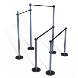 Two-level tourniquet and bars