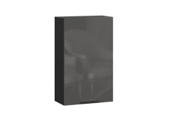 Gerda Anthracite LD.279450.000 Front door high 600 (Anthracite gloss )