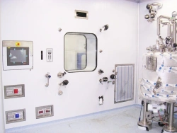 Sealed X-ray windows (translucent panel) for clean rooms of XRPFG type