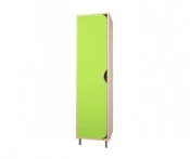 Children's wardrobe for clothes wooden 1-section Art. 00017