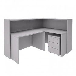 Wooden office furniture, for other public areas: Reception AC