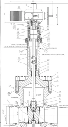 Gate valve 1080-400-E-01 (DN 400/PN 14.3 MPa)