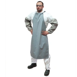 Protective apron against water, acid and alkali solutions (K80 Shch50), 120x80 cm, type B