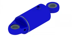 Hydraulic cylinder 1300.00.00.00.00 (160x70-120(-200), mm), 20MPa