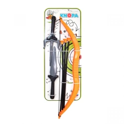 Ninja weapon set dagger, sai, bow, 3 arrows KNOPA 1/17