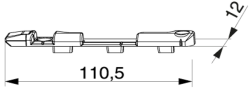 REHAU locking strip, article no. 373543