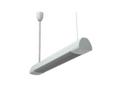 Luminaire REGO LED 40 EM 4000K 40VT 3200LM 80LM/WT 1481x110x90MM UHL4 4.3KG IP20 > 0.95 >80 yes TU 3461-001-44919750-12