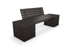 Bench straight 3 m