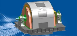 Horizontal synchronous motor SDNZ-2-143/61-8U3