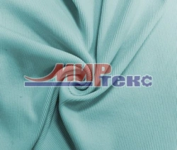 Mixed knitted fabric (CHL-95%, PU-5%) smoothly dyed, 2+2 stretchy