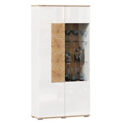 Fiji LD.659110.000 Double-left wardrobe (Oak Gold/White )