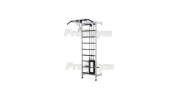 Buffet wall with disc-loaded exerciser