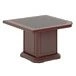 Corner Ministry conference table element