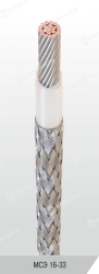 Mounting wire with sintered film insulation with high-strength conductors for operation at nominal AC voltage of 100 Vh