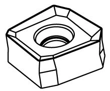 Carbide insert SN06-06-U6K K25P