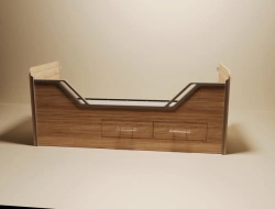 Shipboard non-metallic furniture. Bed RBPG