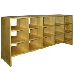 Cupboard for potties for children of "Edelwood" trade mark