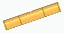 Section B left ceiling panel 621320-5702217-01