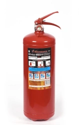 Portable powder injection fire extinguisher OP-4(h)-AVCE-01