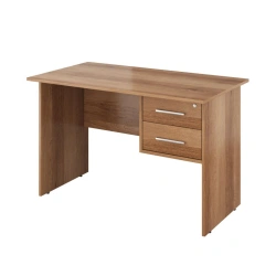KC06 Single desk 2 drawers with lock 1180x650x750