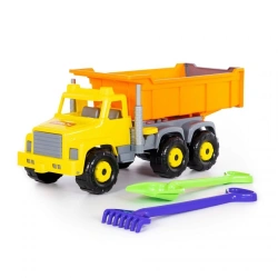 "Super Giant", dump truck + large shovel, large rake, article 5557