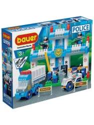Bauer "Police" children's educational construction set "Police Station" 137 pieces in a box, article 631
