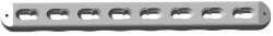 Straight wide plate with y/c ( 618 holes, length 135295mm, holes 812)