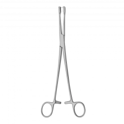 TSH-04-179-23 Forceps for fixation of the body and cervix, straight, 230 mm
