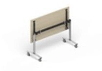 Table for co-working room semi-circular mobile. (School furniture brand "Interior" series "TDI School")
