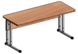 Wooden desk for educational institutions. Standard