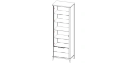 Set of furniture for common room "Salvador" Showcase Art.V710 S01