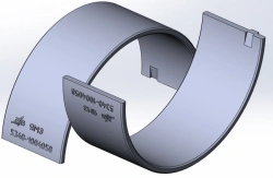 325.10-1004058 Upper connecting rod bearing shell