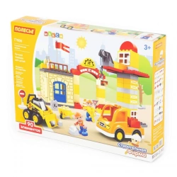 Maxi Constructor - "Construction Firm" (90 elements) (in a box), article 77608