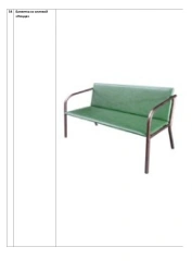 Banquette with backrest "Nice"