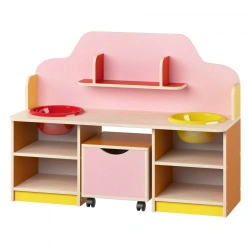 Children's didactic table Mashenka