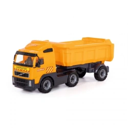 "Volvo", Dumper Truck with Semi-trailer (in net), item no. 8749.