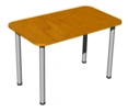 Table on metal frame 1300x700x750 mm