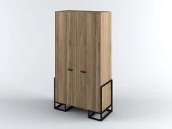 KIOTO Wardrobe 3-door cupboard, Art. KSH4