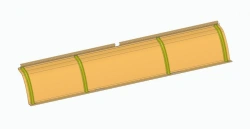 Front left ceiling panel 621367-5702219-01